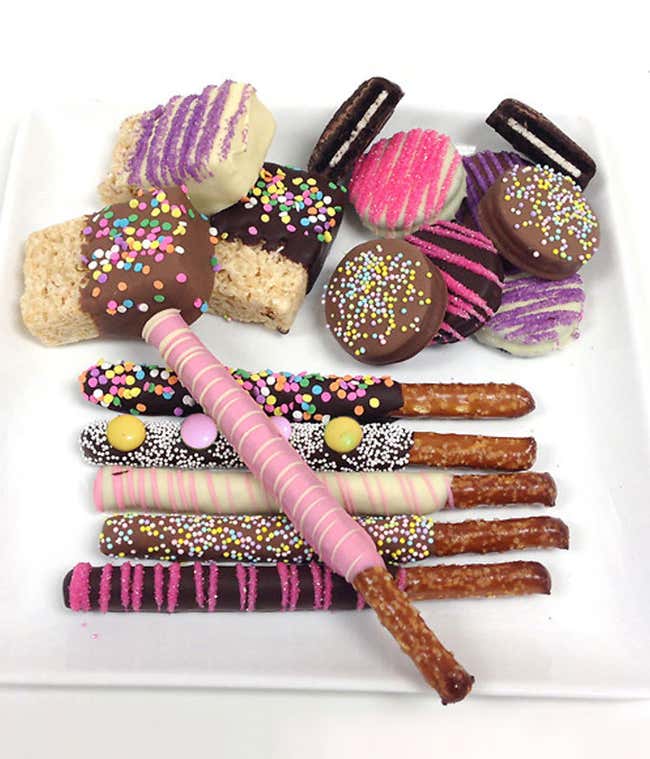 Pastel Chocolate Covered Sampler