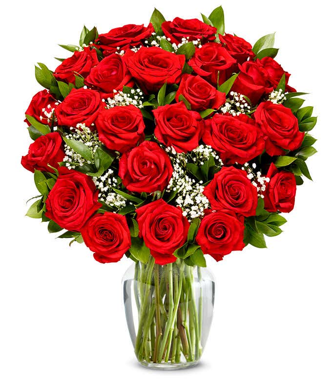 Two Dozen Red Roses