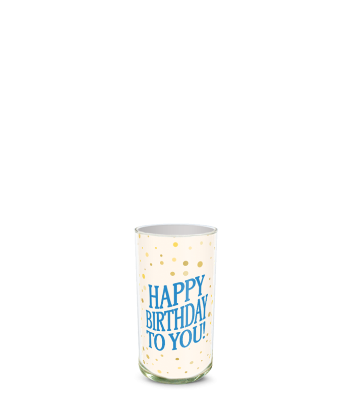 Partial image of Custom Photo Vase without flowers.